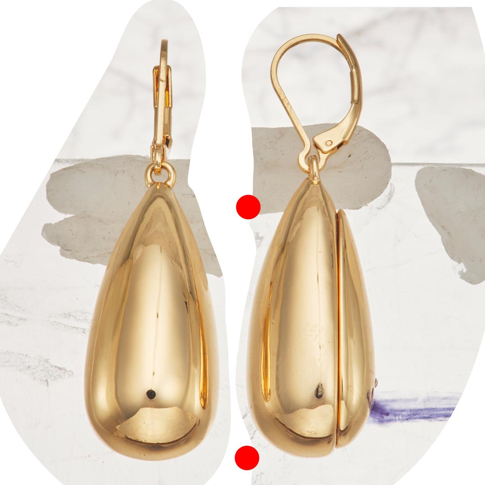 Jewelry retouch before home sample